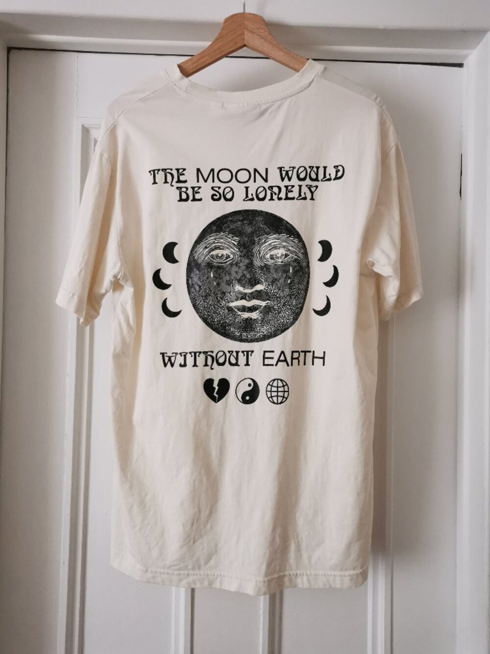 Frank And Oak Earth Day white t-shirt
